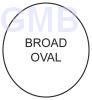 broad oval