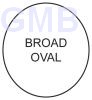 Broad Oval Hatblock