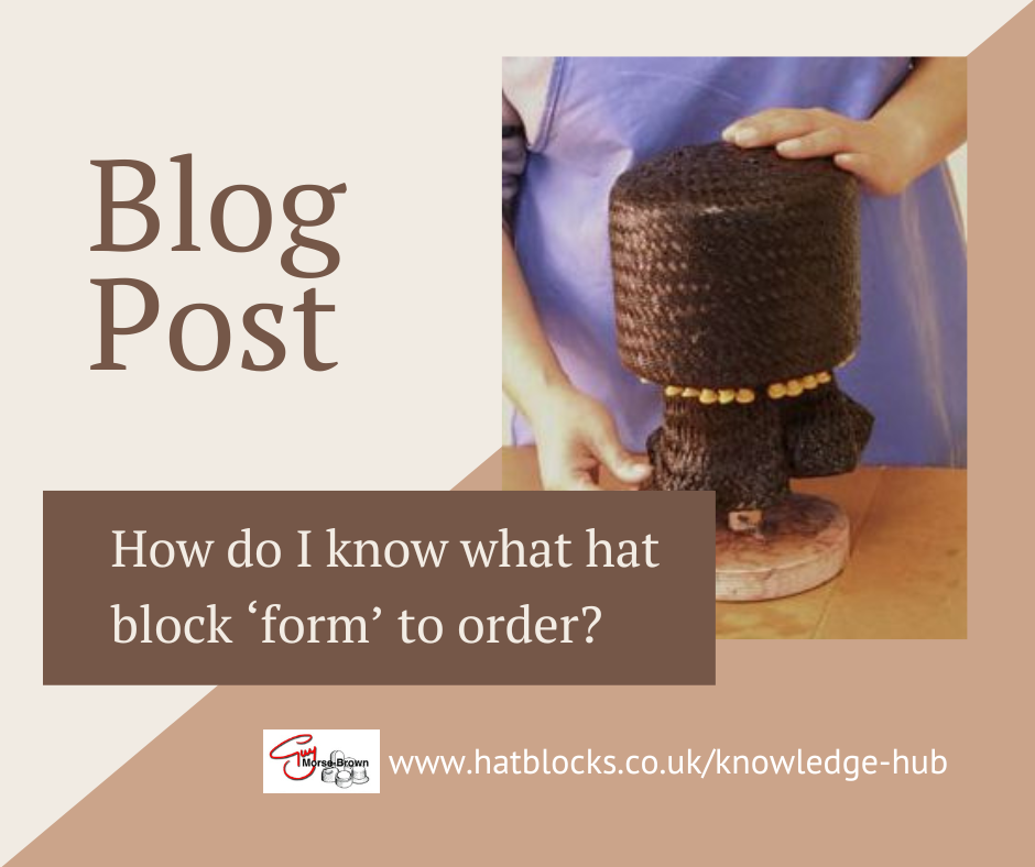 How to choose pins and thimble for hat blocking